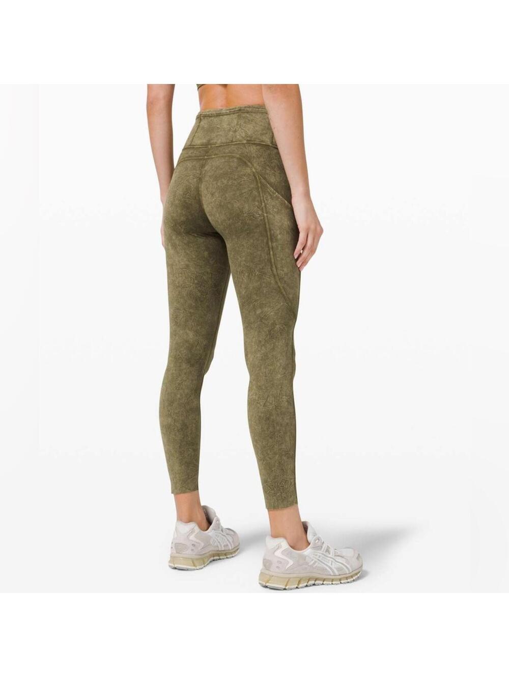 Lululemon Fast and Free Ice Dye High Rise Leggings